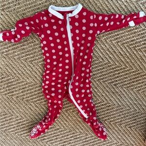 Kickee Pants newborn zip Footie
